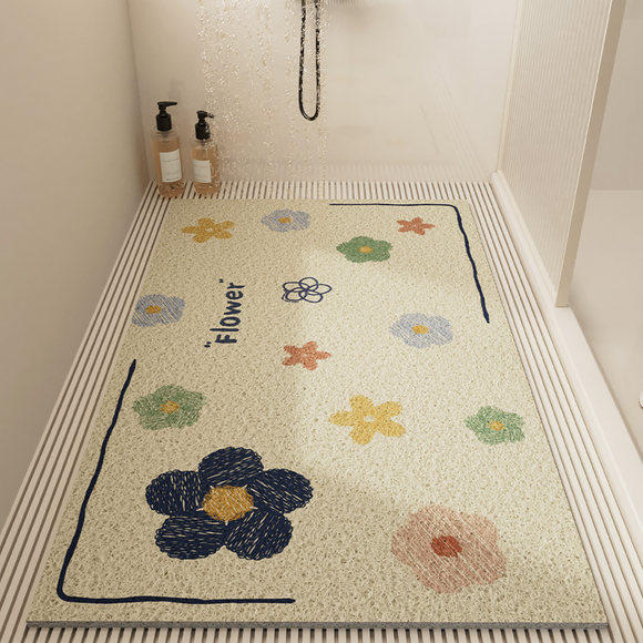 浴室丝圈防滑垫淋浴房洗澡专用镂空沥水地垫卫生间儿童防摔脚垫,居家布艺,家用脚垫,淘宝优惠券,粉丝福利购,淘宝优惠卷