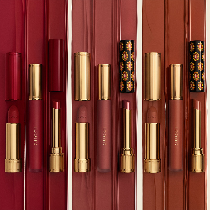 【双十一狂欢】GUCCI古驰倾色绒雾琉光217华缎505丝润203口红唇膏