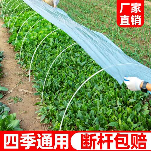 大棚骨架玻璃纤维小拱棚支架搭棚家用蔬菜塑料温室大棚拱杆玻璃钢