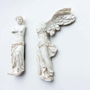 法国卢浮宫胜利女神旅游纪念工艺礼品摆饰立体断臂维纳斯雕像磁性