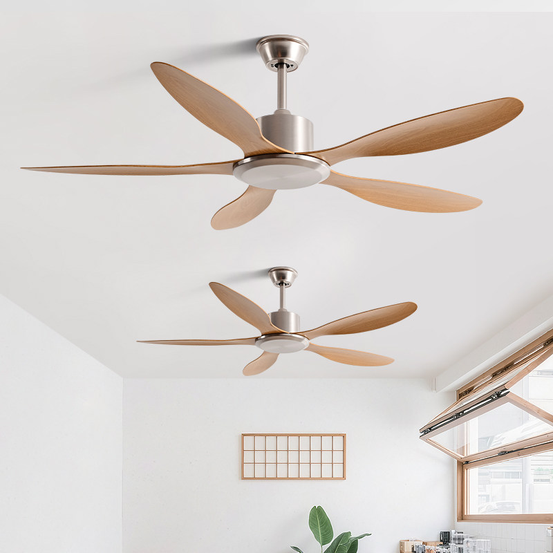 大风力吊扇餐厅客厅商用办公室卧室无灯工业吊扇变频遥控吊顶风扇