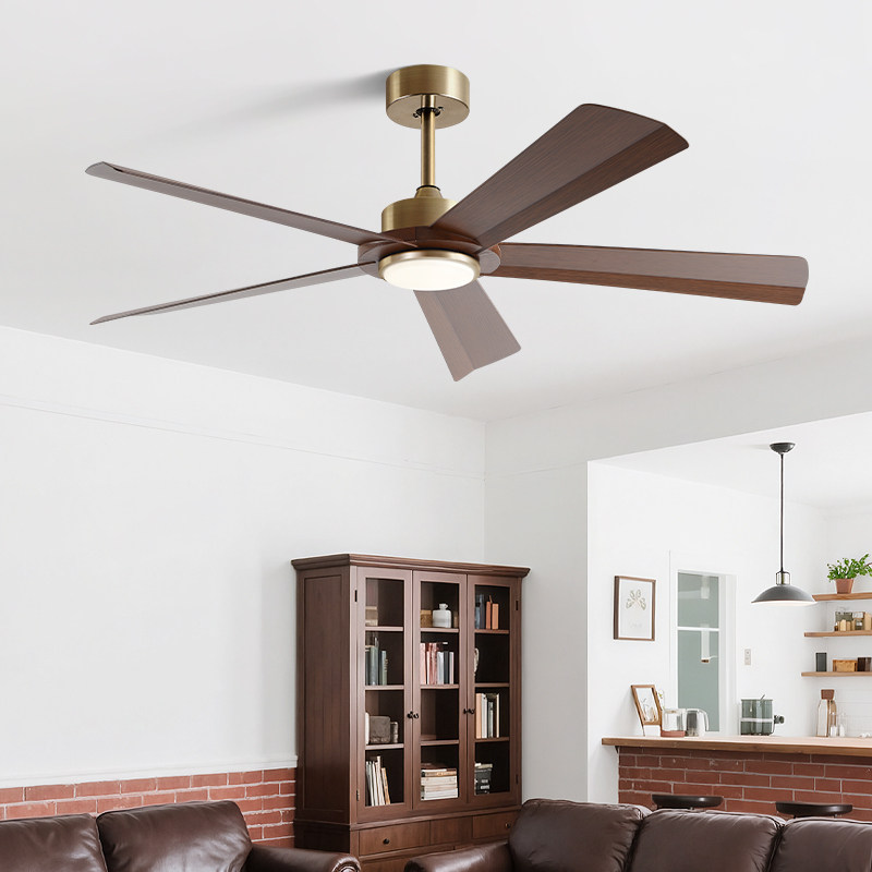 风扇灯2026新款客厅吊扇灯餐厅灯风扇一体变频中古吊扇带风扇吊灯