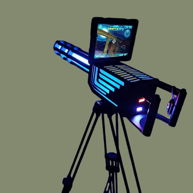 AR加特林游戏枪3D实景射