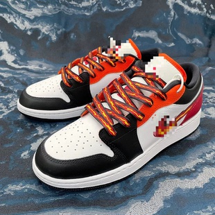 适配黑白熊猫aj1dunklow AJ1 Low AF1空军一号芝加哥低帮篮球鞋带