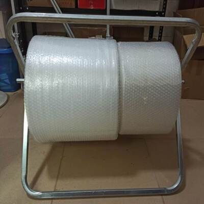 气泡膜打包架卷材支架 快递包裹包装架子 多功能气泡膜收纳捆扎架