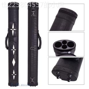 球杆杆盒杆包高档二分之一四孔打钉方形杆桶台球便携式杆袋