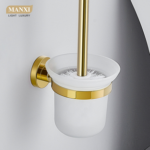 马桶刷家用无死角套装厕所刷子厕刷不锈钢清洁壁挂式洗手间免打孔