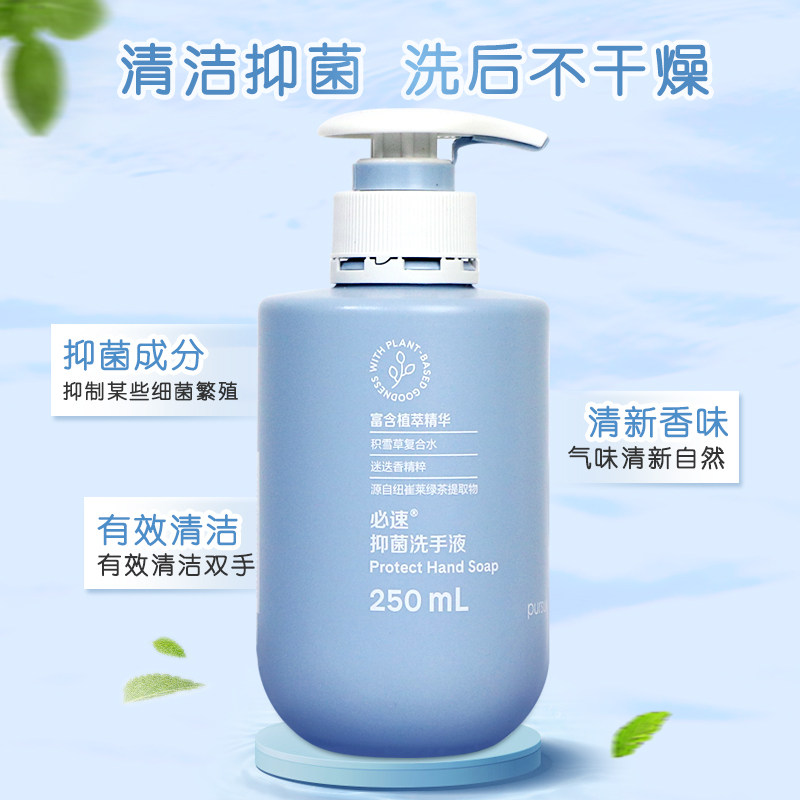 安利必速抑菌洗手液250mL