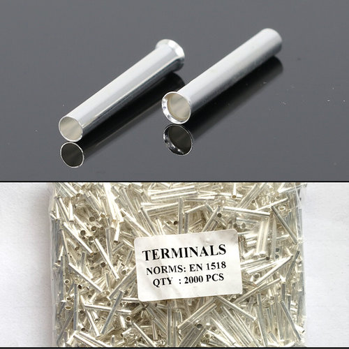 今年流行en1518管型端端子针形冷压接线裸子管式插针裸铜紫铜管铜