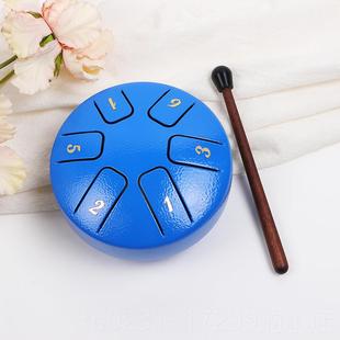 新款 儿童音乐蒙初 迷你空灵启鼓 33.8寸4.5寸6音8音迷你寸乐小鼓