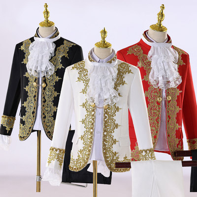 儿童男童欧洲风格元旦演出服