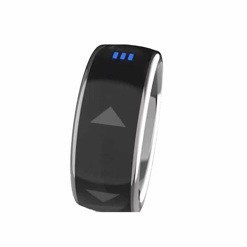 스마트 링의 블랙 기술은 안드로이드 및 APPLE 휴대폰 BLUETOOTH 플래시 짧은 비디오 소설 페이지 넘기기 책 사진 및 비디오 촬영에 적합합니다