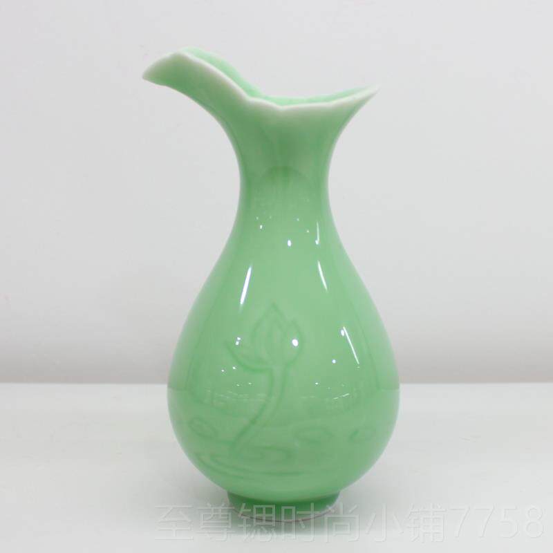 正品荷叶青瓷黄酒分酒器醒酒器陶瓷小号家龙白酒泉酒用店所会分酒