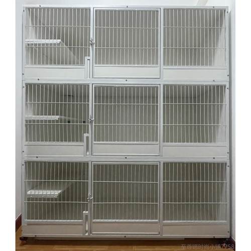 正品笼殖子家用繁育猫笼繁笼实空木超大间室内两层三层猫隔离猫柜
