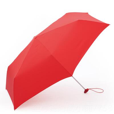 正品日本unnurell轻伞不会湿防晒晴雨伞 遮挡90的%紫a外线两用超