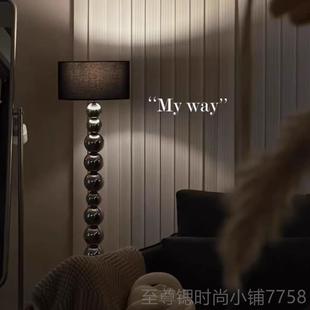 落款 正品 地灯diy高颜值is风氛围复古新n客厅轻包豪斯奢卧室台灯
