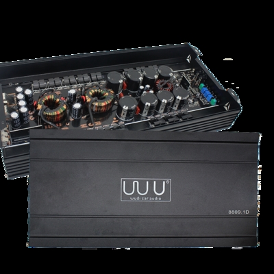 d类3000w发烧汽车功放8809.1数字车载大功率单路汽车