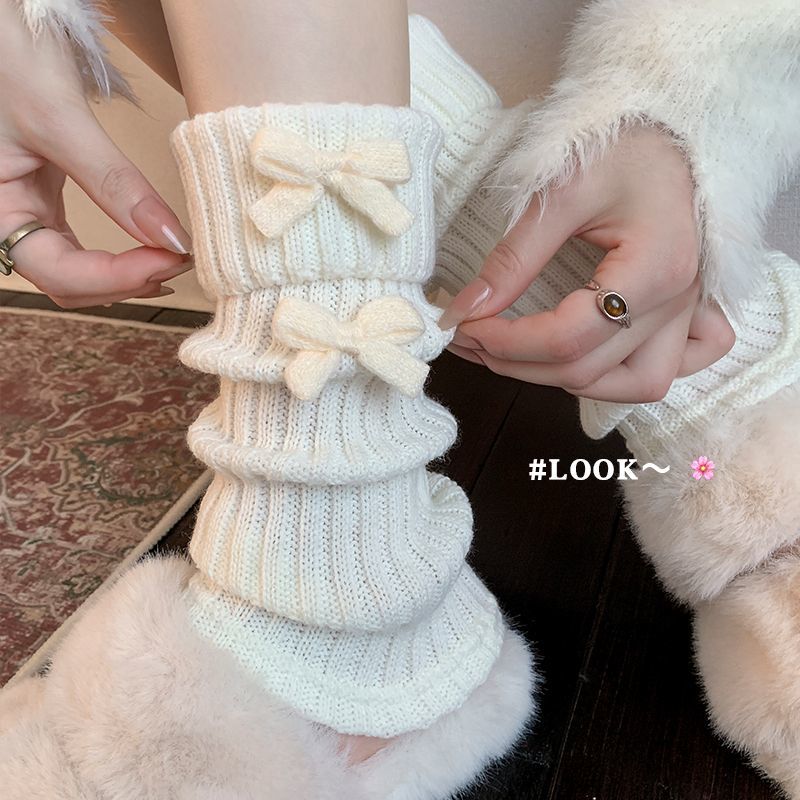 秋冬女款腿套堆堆袜冬季厚款梨形