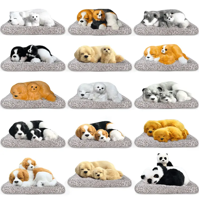 汽车摆件活性炭仿真狗竹炭包车载中控台车内高档装饰车上用品大全