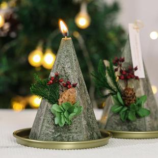 圣诞节蜡烛礼盒套装 悦木 高级创意伴手礼卧室香氛布置圣诞节礼物