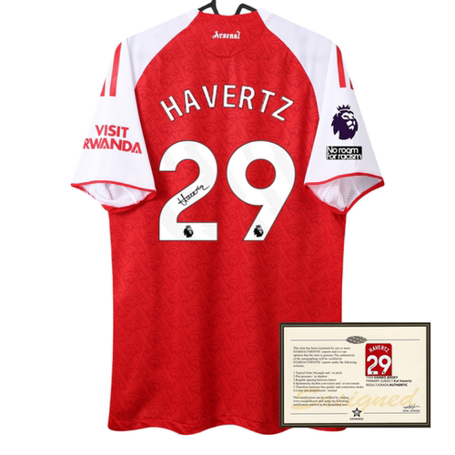 2526赛季哈弗茨主场球员版印签 签名球衣 soccer jersey