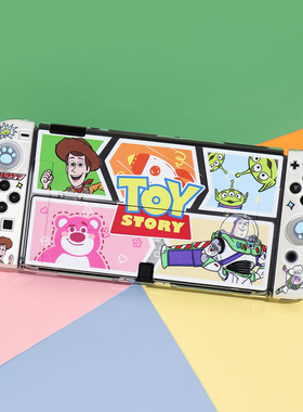 任天堂switch oled硬壳保护壳NS续航Switch2保护套 玩具总动员