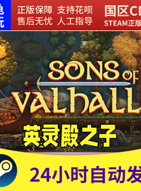 Steam 正版 国区 英灵殿之子 Sons of Valhalla 激活码cdkeyPC端