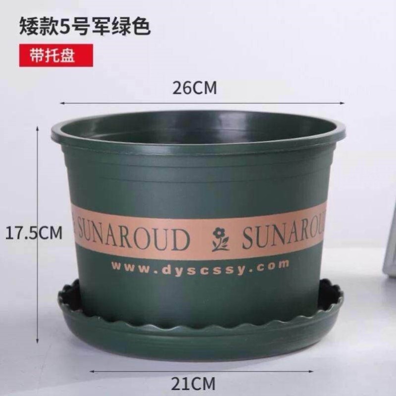 加仑盆新款2024加厚控根绿萝月季阳台盆景树脂盆特价清仓塑料花盆
