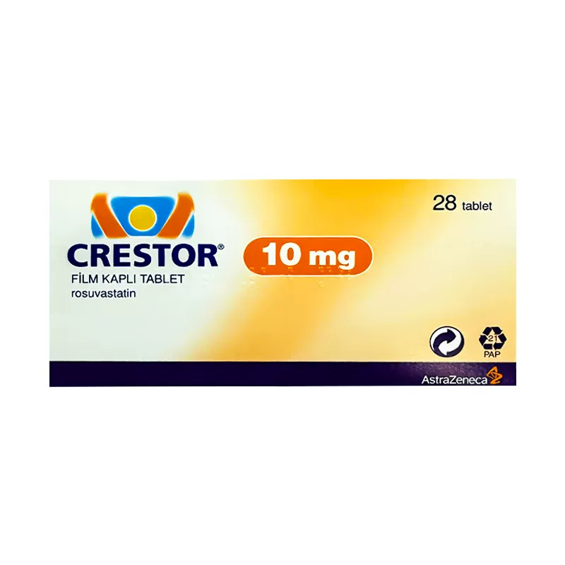 可定瑞舒伐他汀钙片28片10mg进口原研药Crestor欧版调节血脂改善