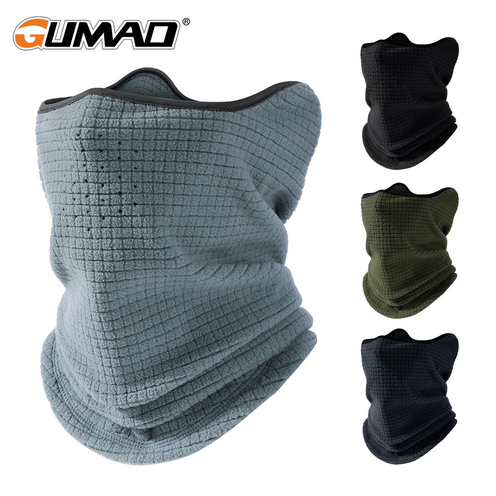 GUMAO冬季防风保暖围脖护耳户外徒步骑行防寒面罩脖套护脸护颈
