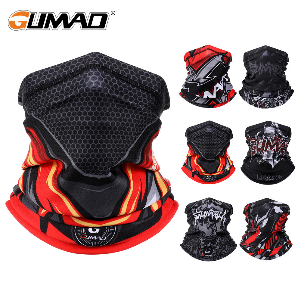 古矛秋冬时尚印花保暖围脖男女