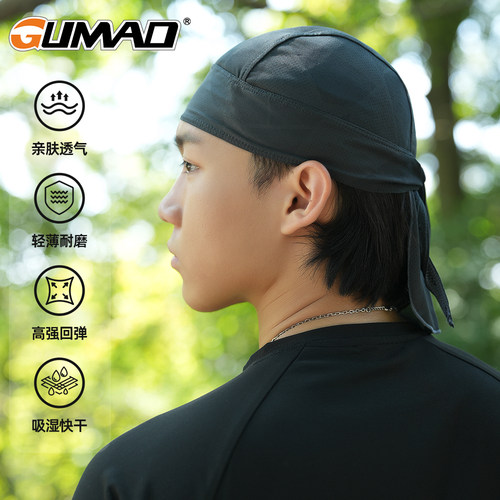 古矛绑带海盗薄款韩版帽子