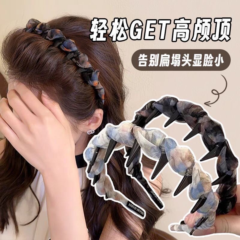 网纱夏季发箍女士2026新款高端