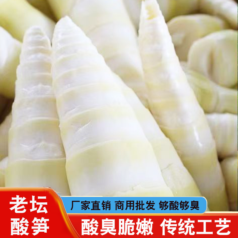【酸臭】老坛嫩酸笋块酸笋尖竹笋个广西酸笋丝螺蛳粉商用熬汤配菜