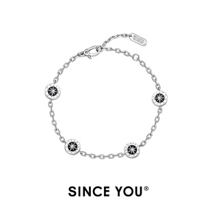 高级感手串轻奢冷淡风手饰品女 个性 Since You八芒星ROCK手链男士