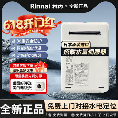 Rinnai/林内进口室外热水器16升