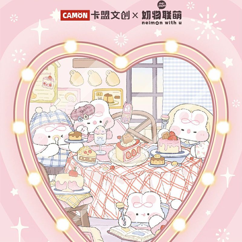 卡盟文创正版奶油兔奶物联萌限量收藏动物萌宠兔子tutu卡牌卡片