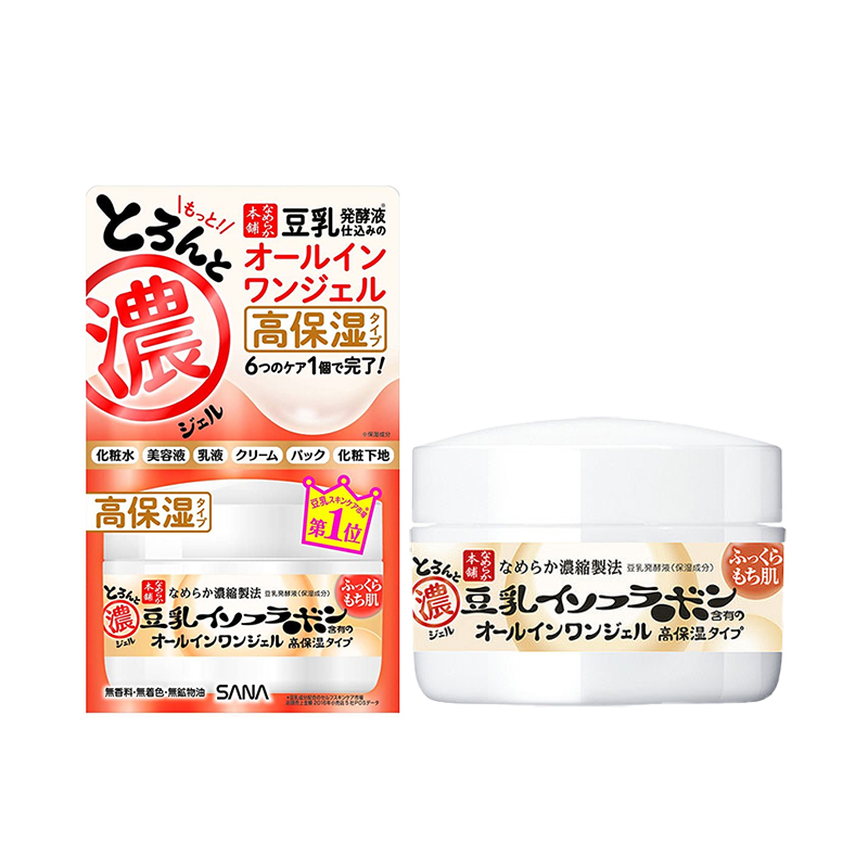 SANA莎娜 超浓豆乳美肌温和多效合一超保湿锁水凝胶面霜100g