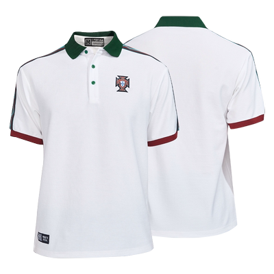 葡萄牙国家队休闲时尚拼色POLO