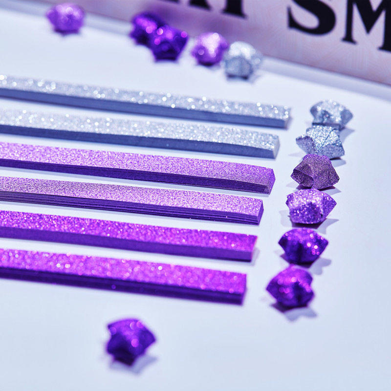 闪钻亮粉渐变色星星成品五角星幸运星手工折纸纸条材料许愿瓶填充,家居饰品,幸运星/瓶,淘宝优惠券,粉丝福利购,淘宝优惠卷