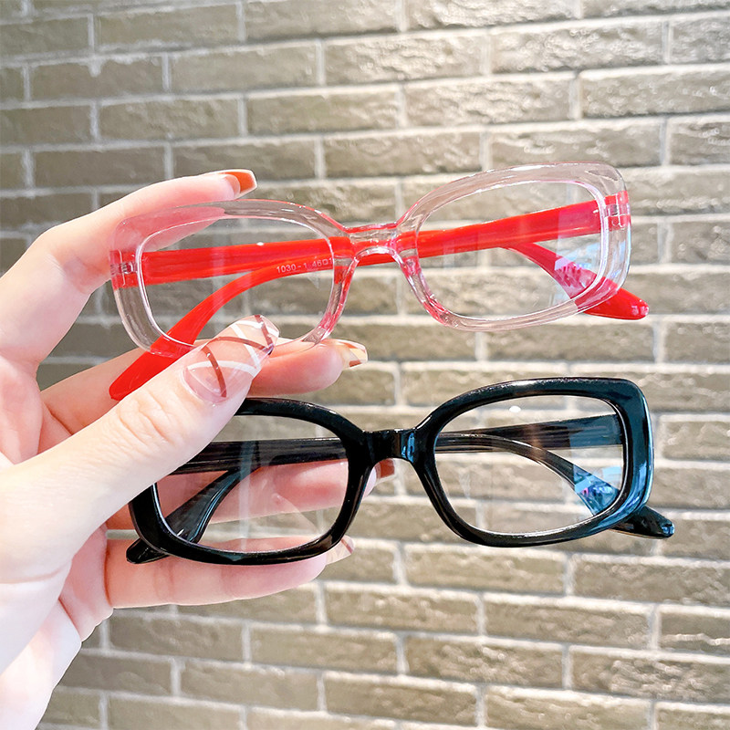 宝宝防蓝光眼镜儿童平光镜男童女童上网课玩手机护眼护目镜软腿镜