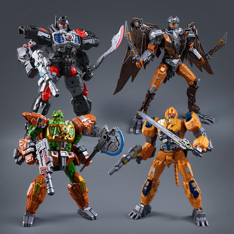 变形机器人模型金刚猛兽侠部分