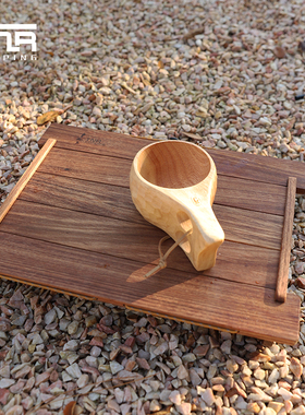 TNR户外露营迷你折叠桌超轻收纳便携小茶几徒步钓鱼实木茶台桌子