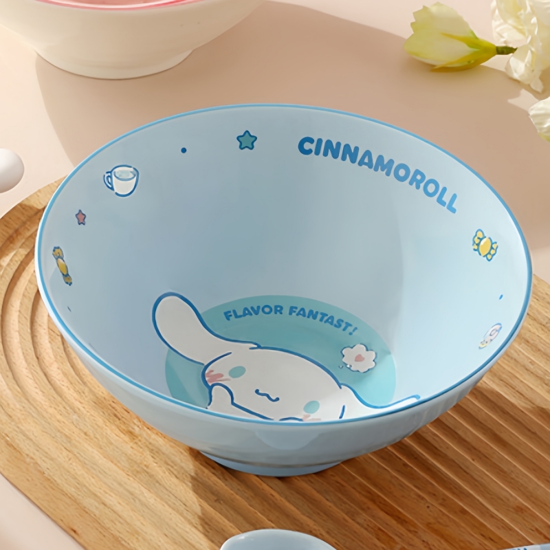 玉桂狗陶瓷泡面汤碗大容量