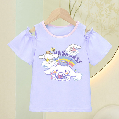 玉桂狗短袖t恤半袖薄上衣