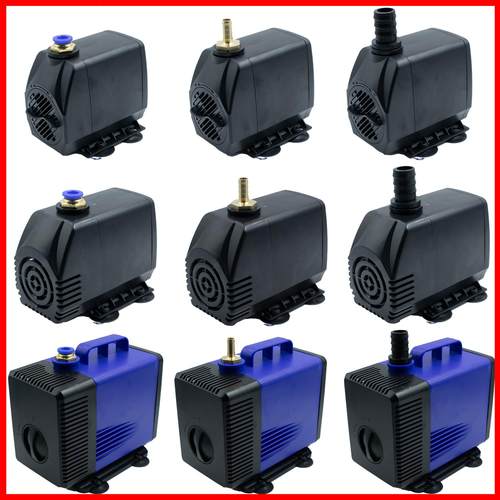 雕刻机水泵小型潜水泵220v高扬程70w/80w/100w主轴电机冷却泵