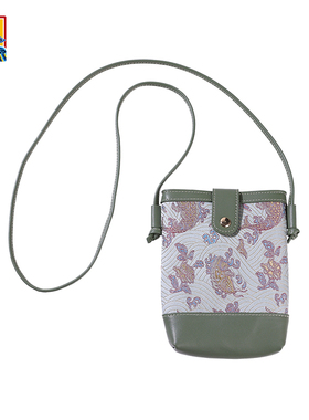 【皇锦文创】织锦缎超纤手机包卡包迷你轻便斜跨磁吸扣-HJ33482