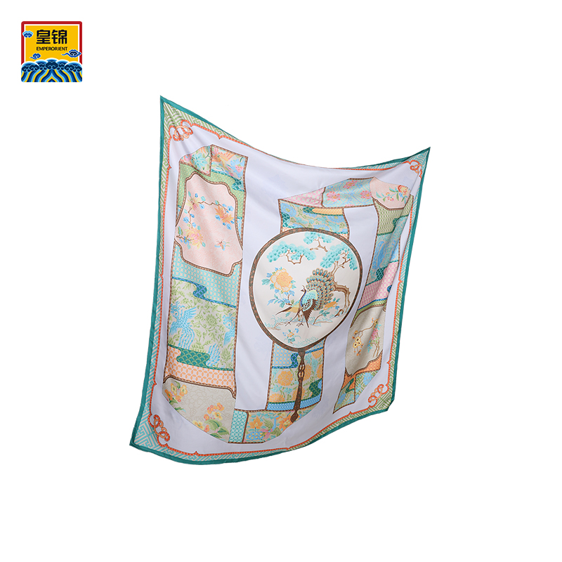 emperorient皇锦印花大丝巾
