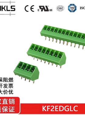 15EDGLC-3.81mm插拨式PCB接线端子KF2EDGLC SMC1.5 G斜面端子