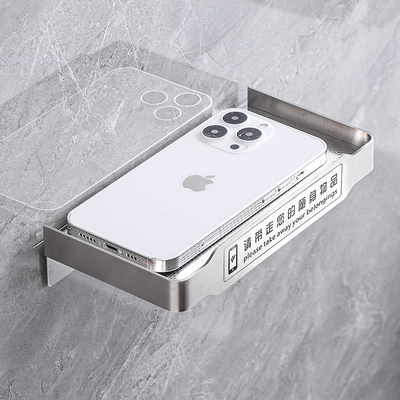 隆凤简约304免打孔提示语置物架